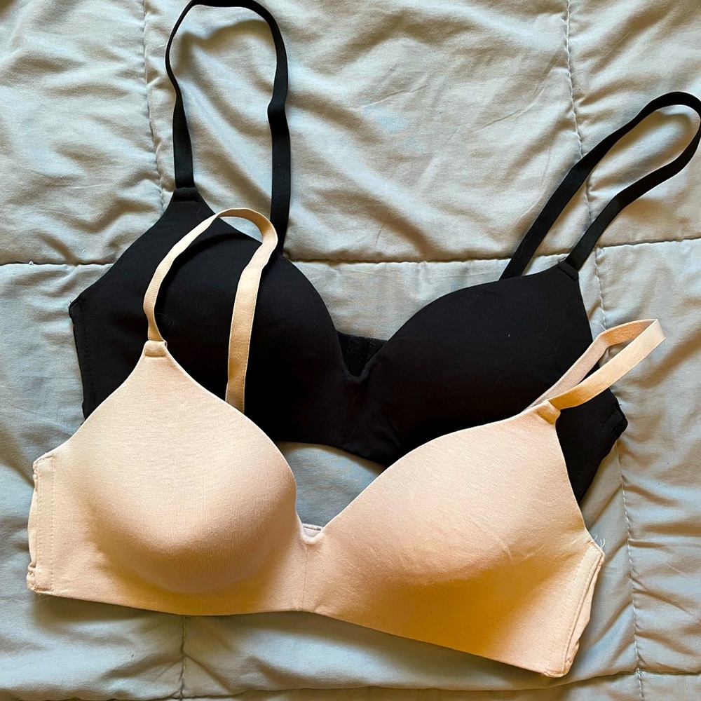 2 Pack Cotton Bras